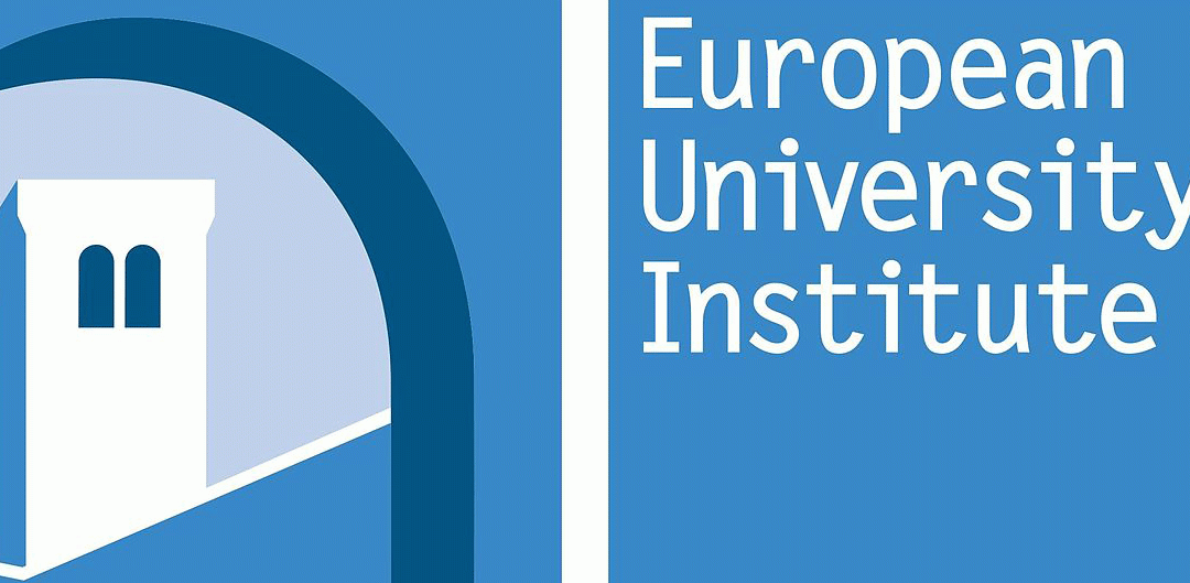 Research grant signed with European University Institute
