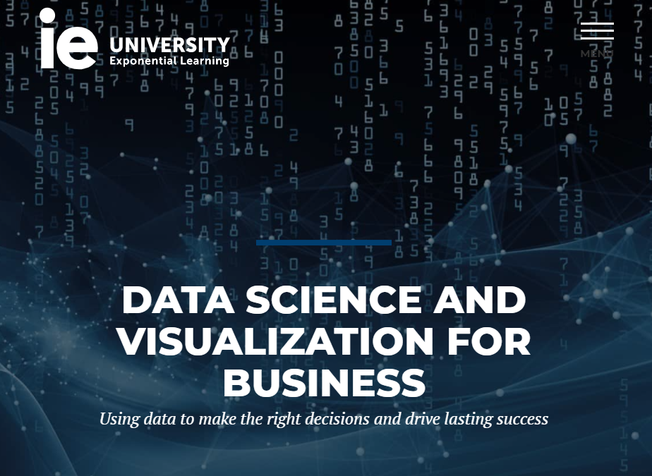 Data science and visualisation for business