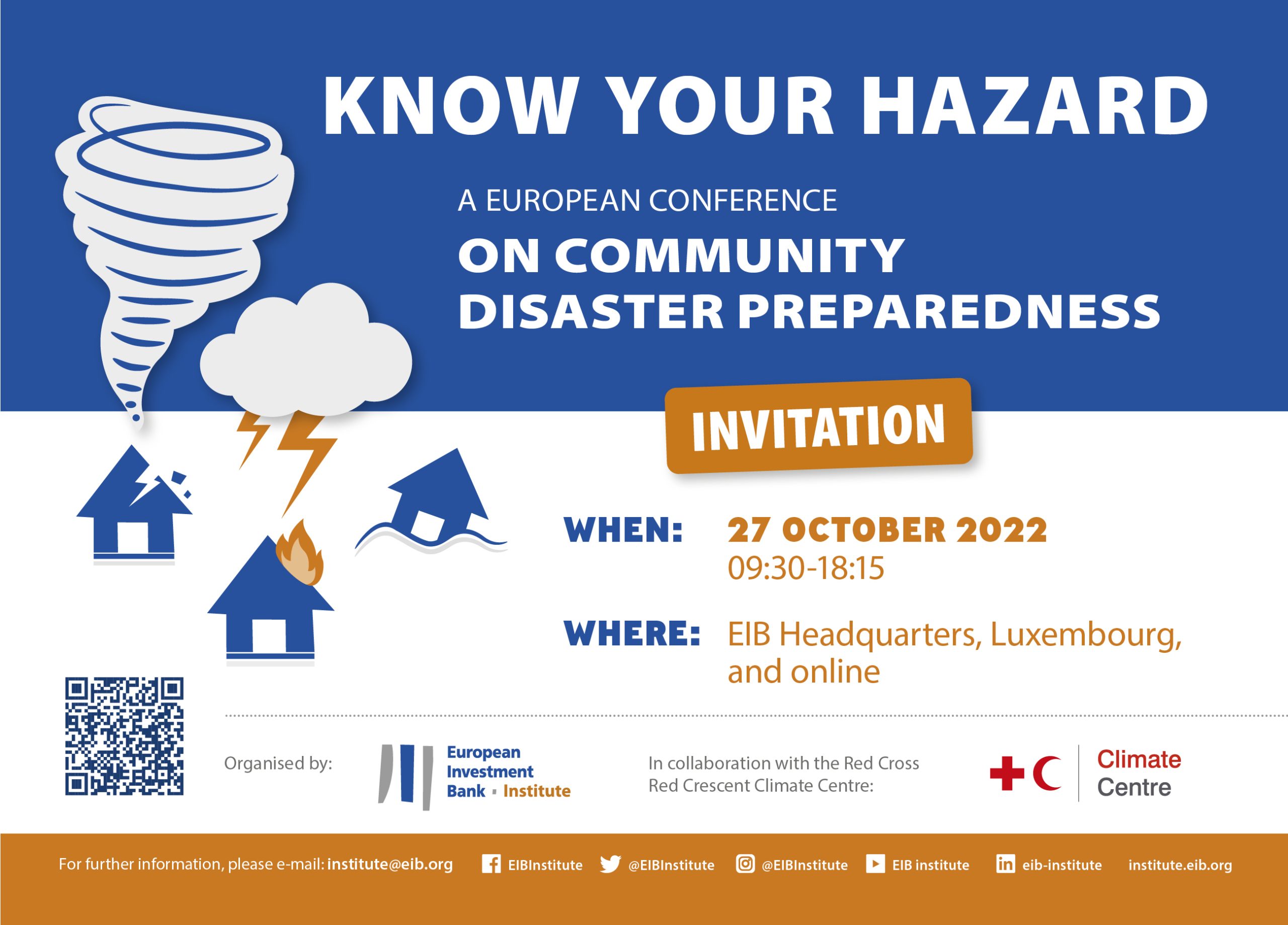 First European conference on community disaster preparedness on 27