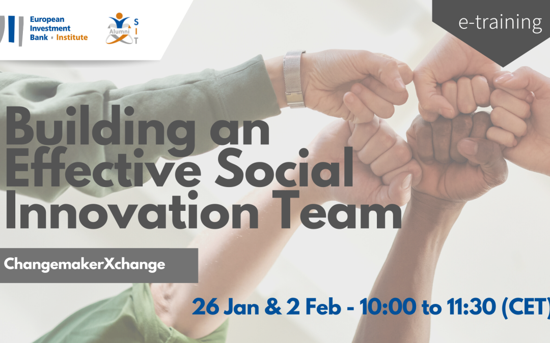 Building an effective social innovation team