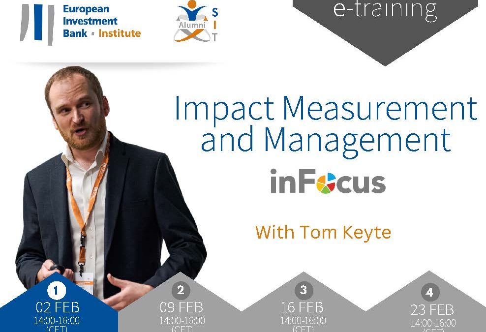 IMM e-learning: Session 1 – Introducing Impact Measurement and Management (IMM) / Planning your approach to IMM