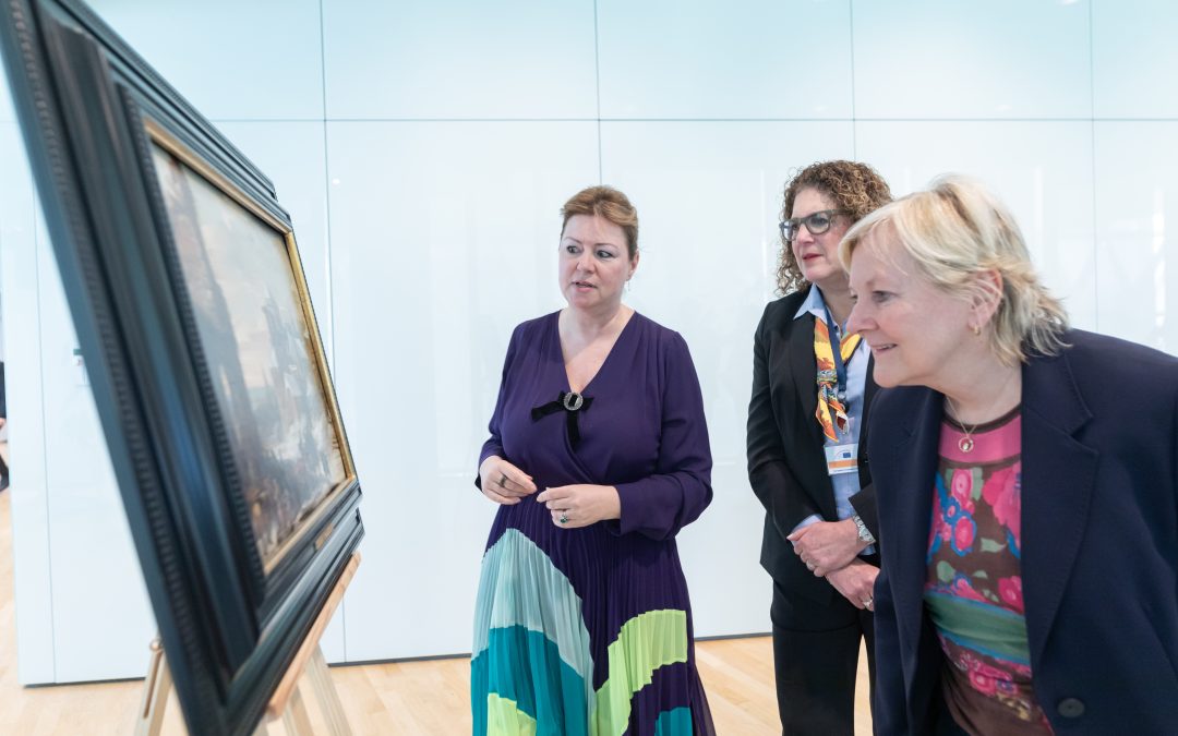 EIB Returns Painting to Rightful Heirs